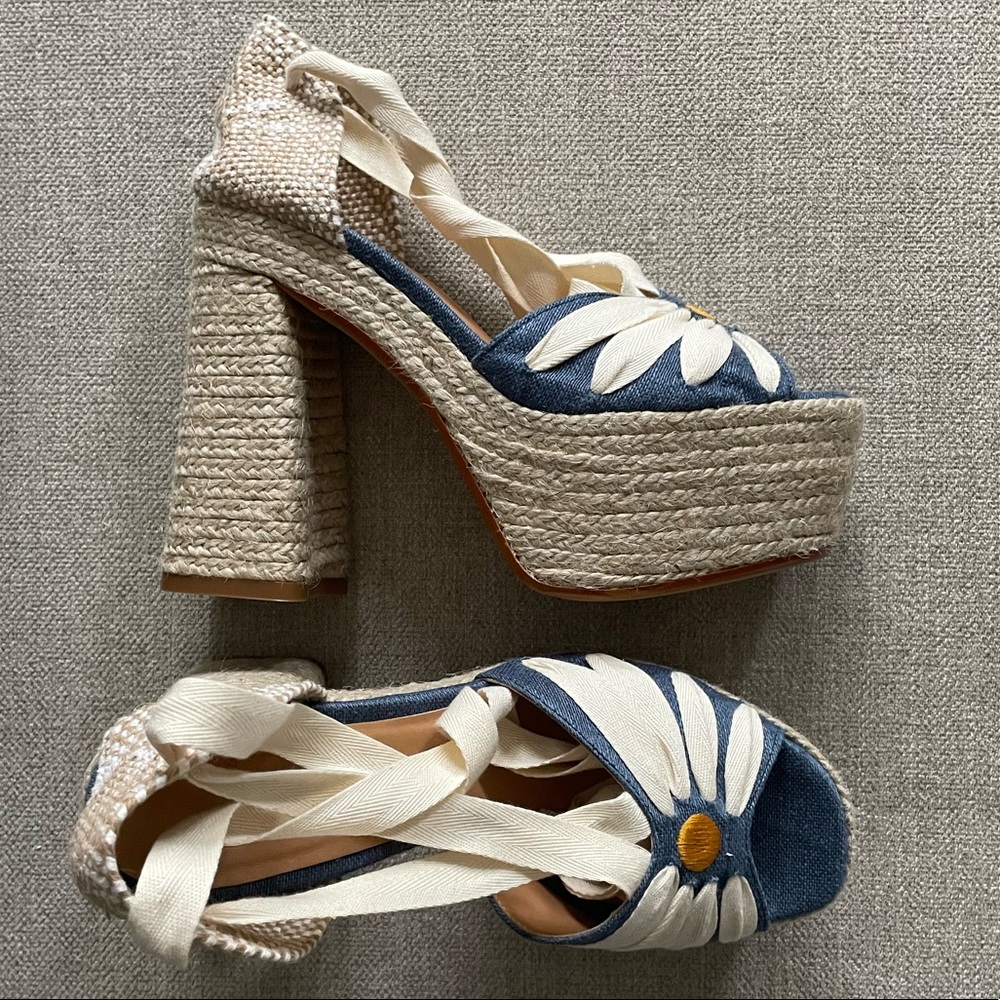 Like new Castañer daisy platform espadrilles - Picture 4 of 10